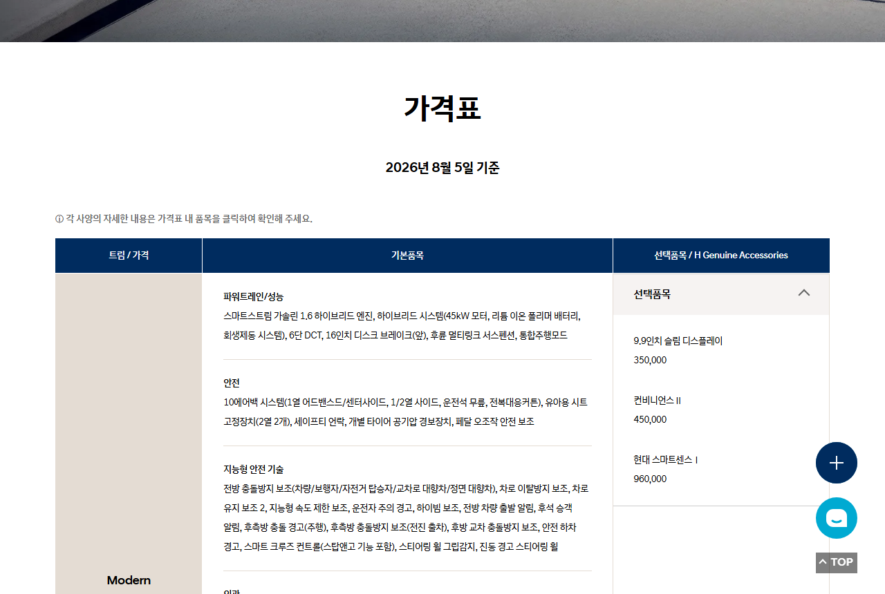 www.hyundai.com 화면 갈무리